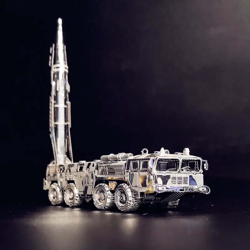 3D пазл металлическая модель военный Танк игрушки своими руками сборка DF11