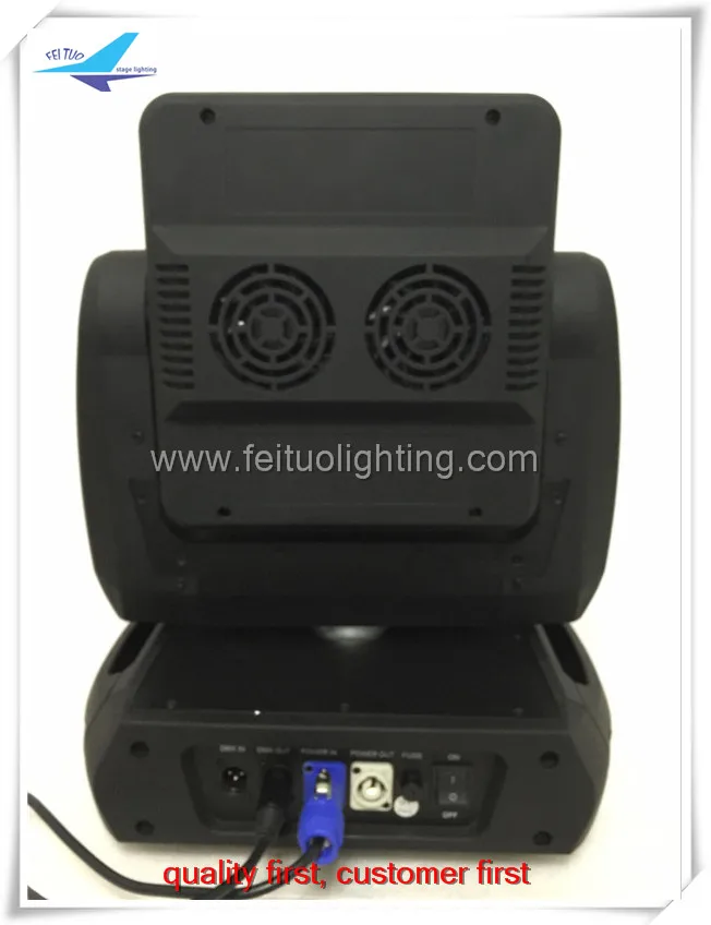 E-2pcs с Чехол 5x5 пикселей матрица 25X15 Вт RGBW led матрица сценический светильник с движущейся головкой