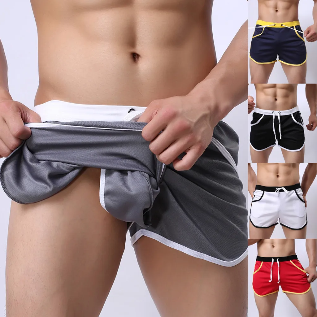 KANCOOLD Men's Summer Brief New Style Fashion Simple Sports Fitness Shorts Home Beach Trousers swimwear HX0528 | Спорт и