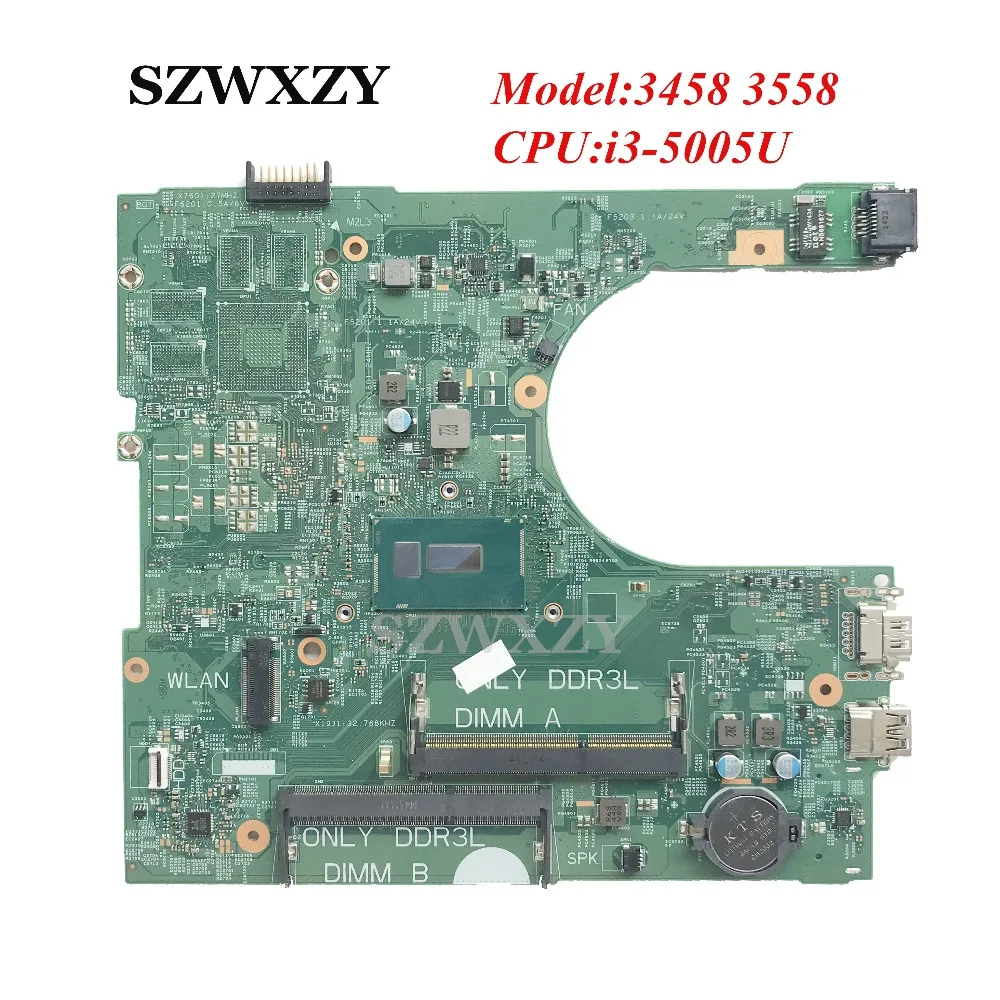CN 086P58 86P58 для Dell Inspiron 3458 3558 материнская плата ноутбука с фотопроцессором 14216 1 DDR3L