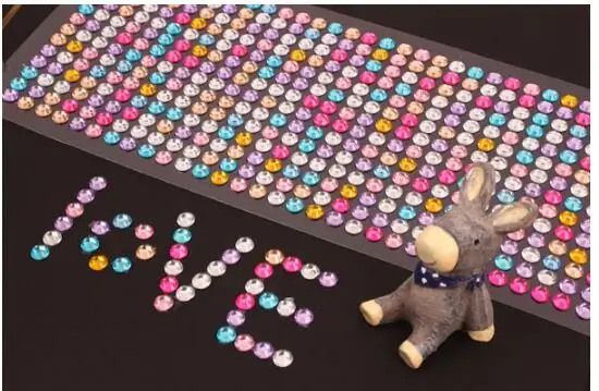 646 шт./1 лист декоративные игрушки наклейка 4 мм Diy для мобильного телефона/ПК