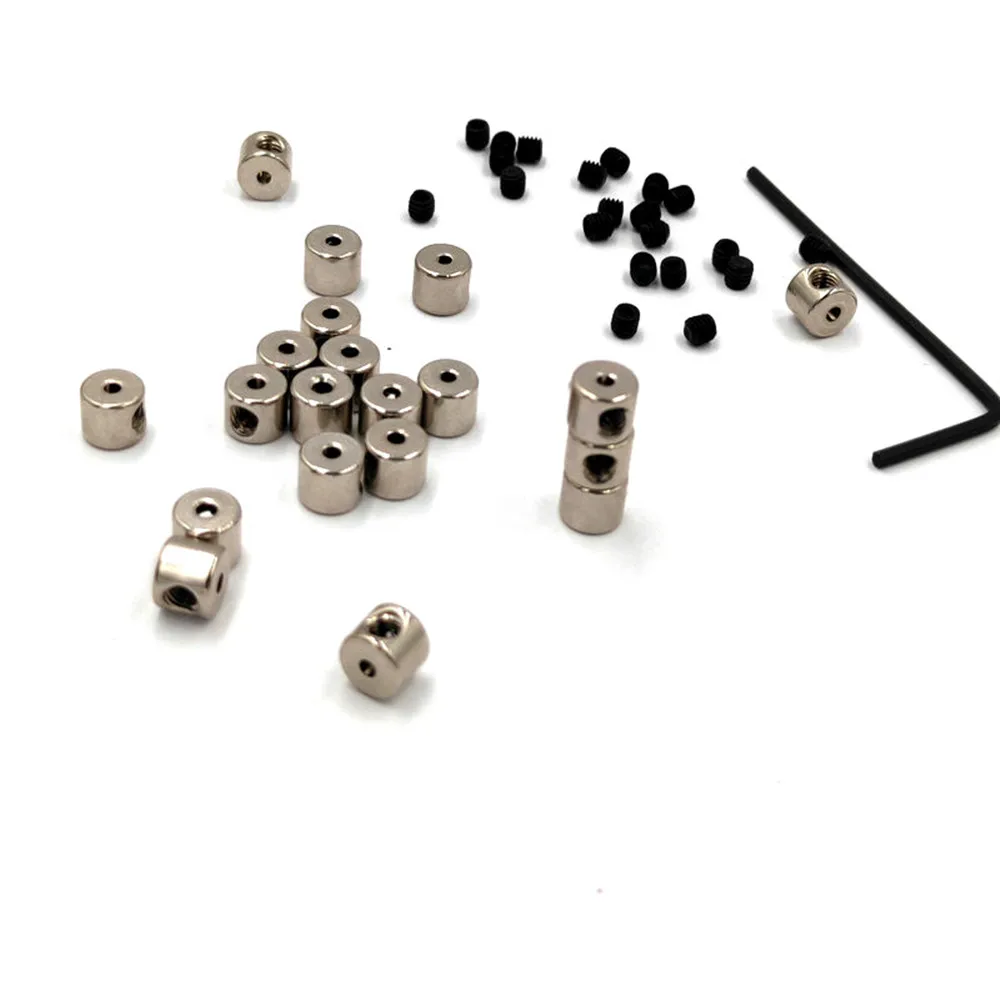 Fosom 10/20 шт. Pin Keepers фиксирующий с гаечным ключом Байкерская очень низкая