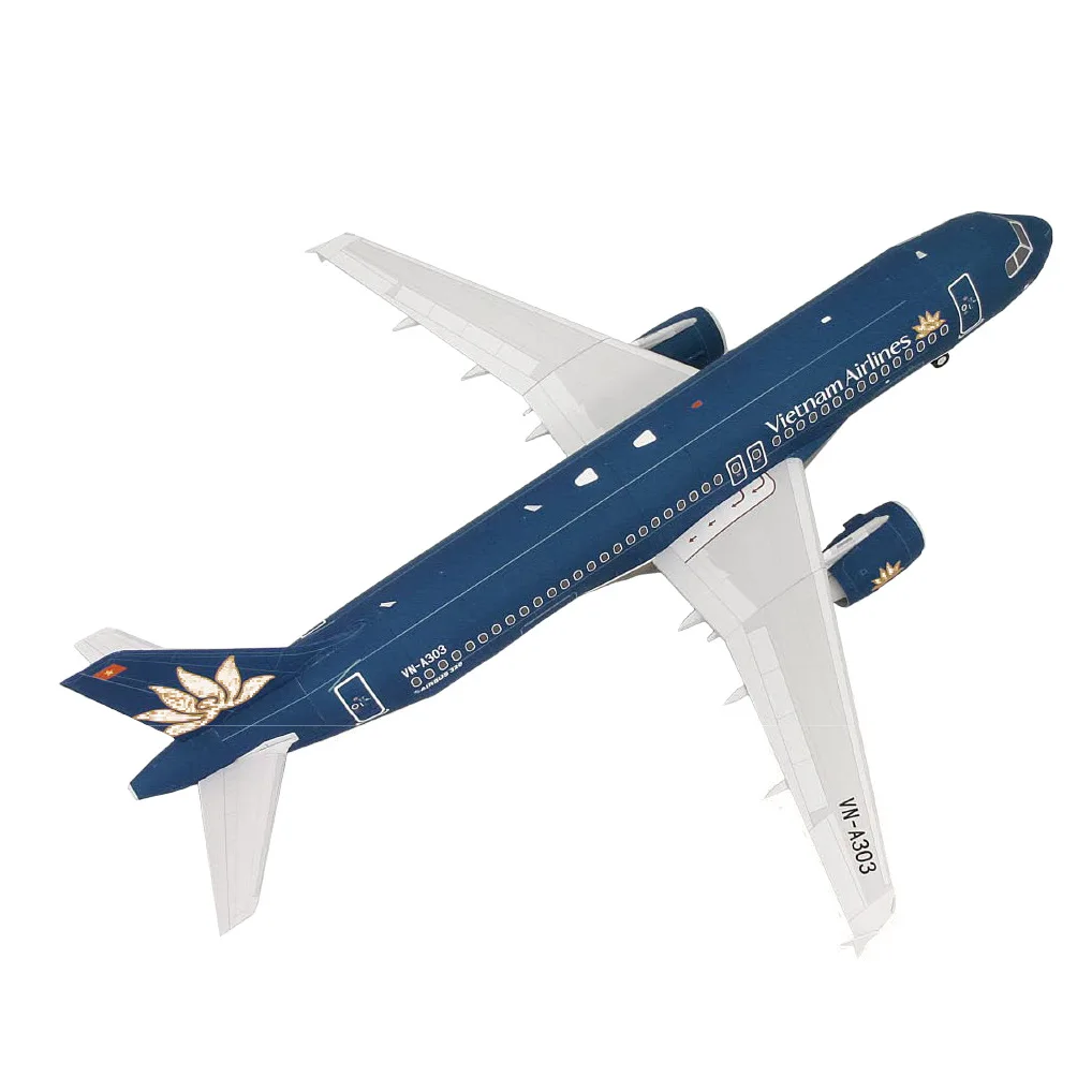1:72 Вьетнам Япония Kyushu аэробус A320 модель пассажирского самолета коллекционные