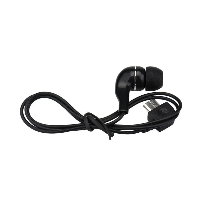 2017 Популярные Универсальные наушники Micro USB черные моно одиночное стерео для