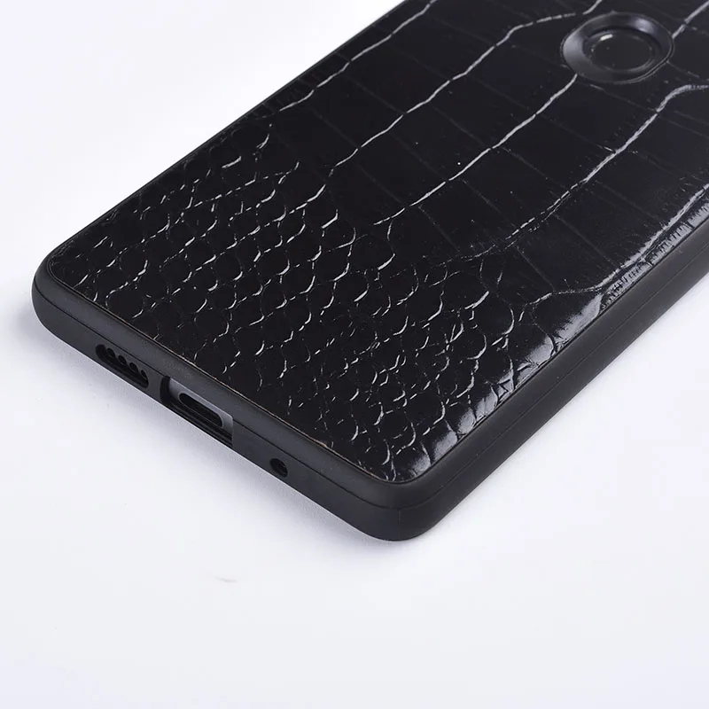 Чехол для Xiaomi mi 8 KEZiHOME крокодил текстуры натуральная кожа задняя крышка 6 21