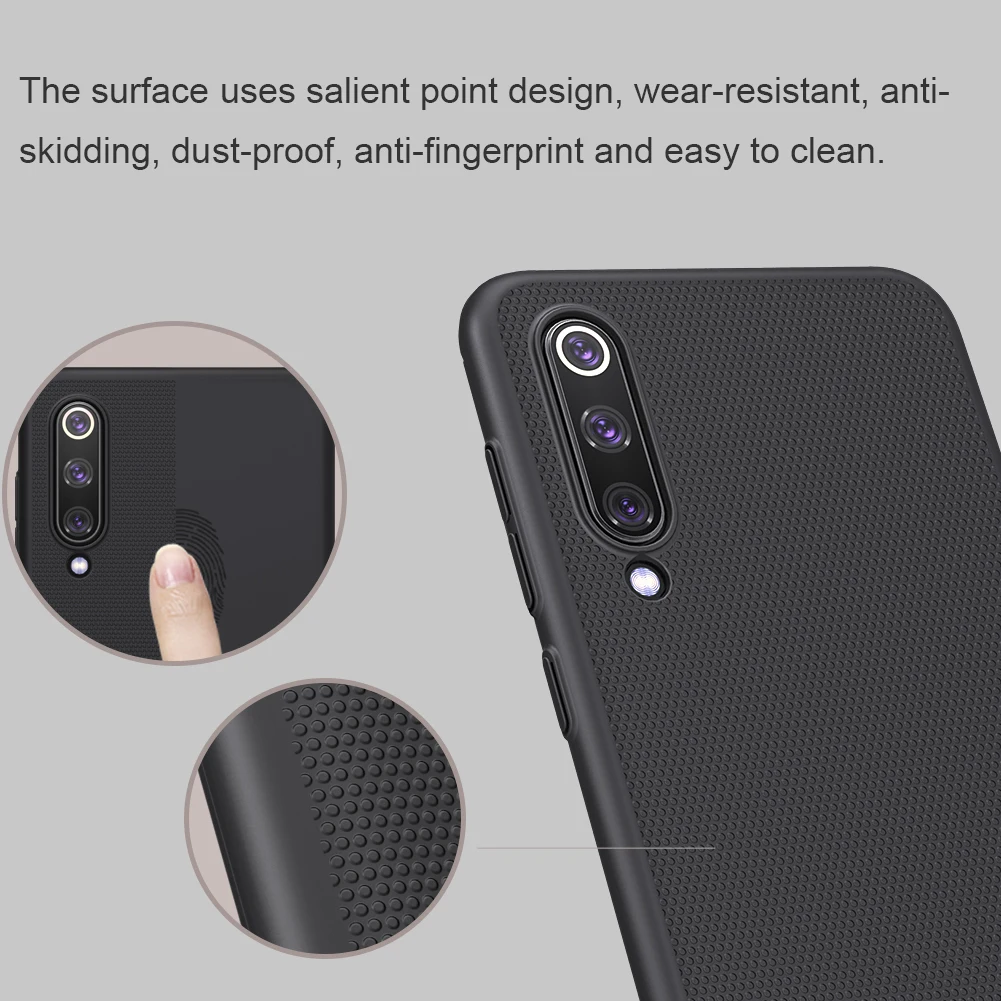 NILLKIN супер матовый защитный чехол для Xiaomi Mi 9 SE чехол матовый твердый пластиковый чехол на заднюю панель для Xiaomi Mi 9 SE чехол