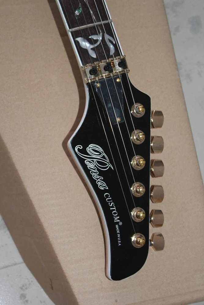 Новинка 2019 + завод pensa custom shop электрическая гитара дерево жизни вставки стеганая