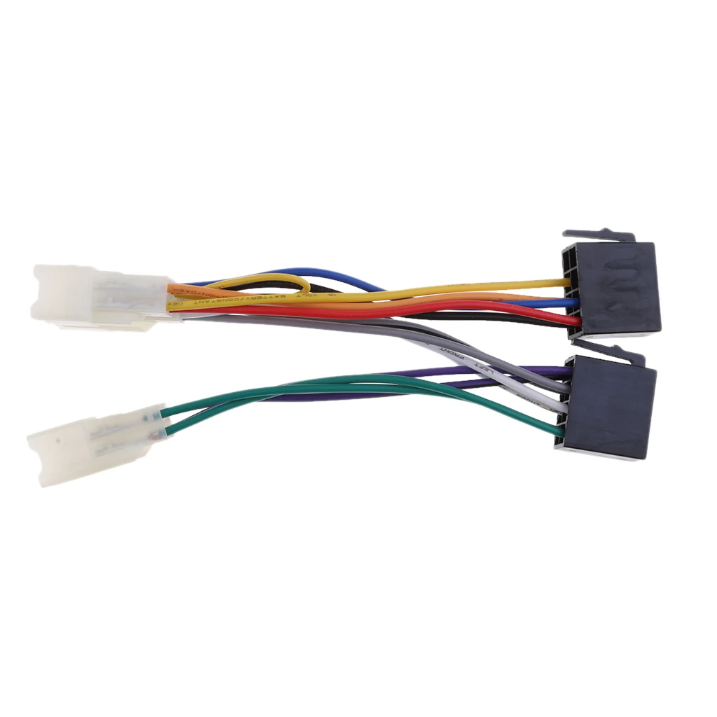 For Toyota Yaris ISO Stereo Head Unit Harness Adaptor Wiring Loom Lead Cable | Автомобили и мотоциклы