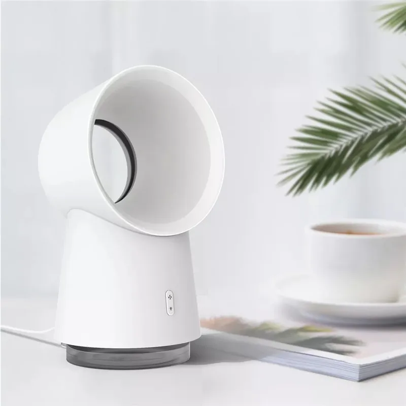 Xiaomi Youpin Happy Life 3 в 1 Мини охлаждающий вентилятор Bladeless Настольный увлажнитель