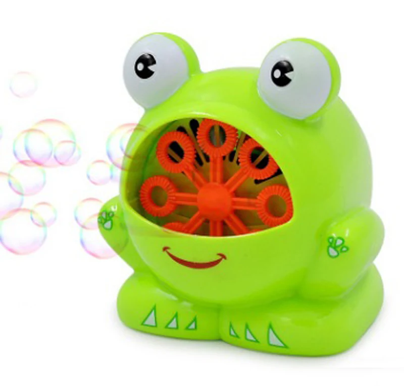 Bubble frog Lucky Sheep Bubble пулемет автоматическое освещение сети красный ягненок Электрический дующий пузырь игрушка - Цвет: Bubble frog