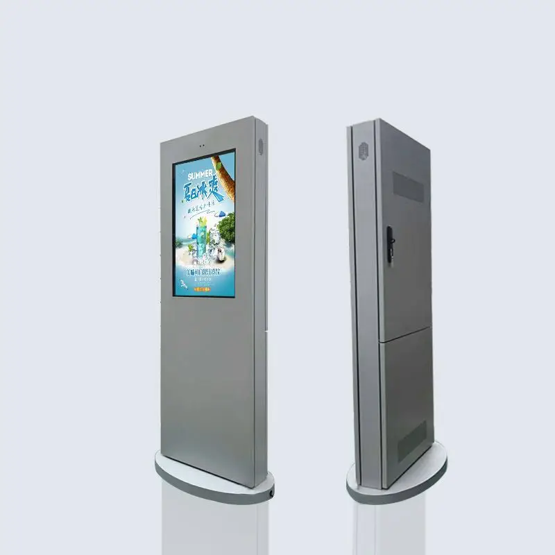 

OOH out of home advertising outdoor stand lcd signage flor stand 43 inch android