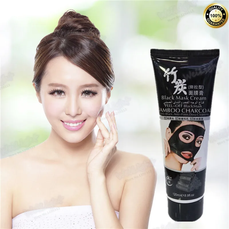 Маска для удаления черных точек с бамбуковым углем маска глубокой очистки пор
