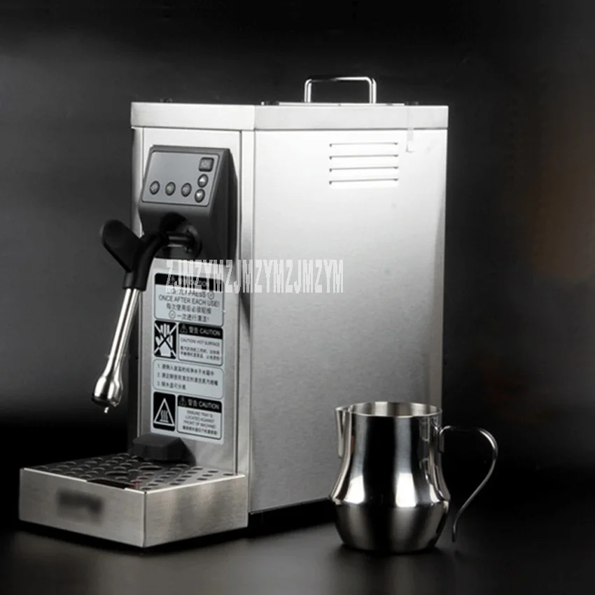 

220V / 1450W steam milk machine business MS-130D2/MS-130T professional double hole pump embossed coffee milk machine