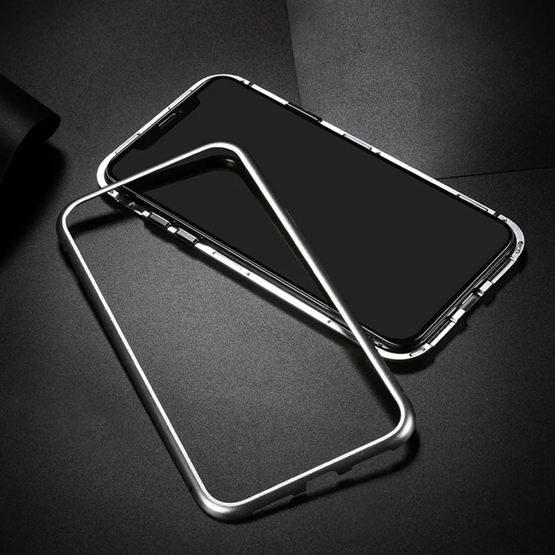 Phone for huawei Honor 8X MAX 9i 10 V10 Pay cover mate 20 Lite Pro 20x tempered glass magnet adsorption phone case |