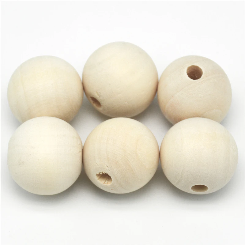Деревянные бусины 4/6/8/10/12/14/16/18/20/25/30/40/50 мм|beads jewelry making|wood spacerwood bead |