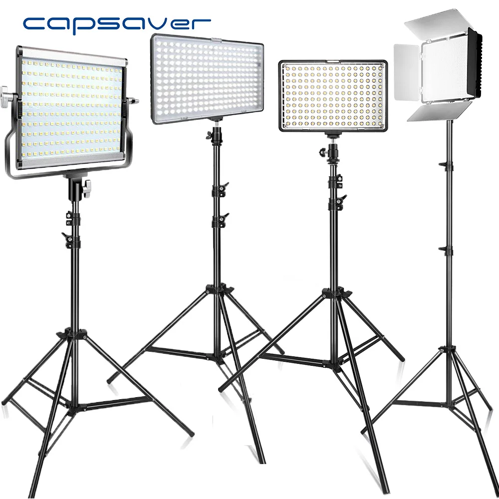 Capsaver Светодиодный свет камеры световая панель фотографическое освещение с