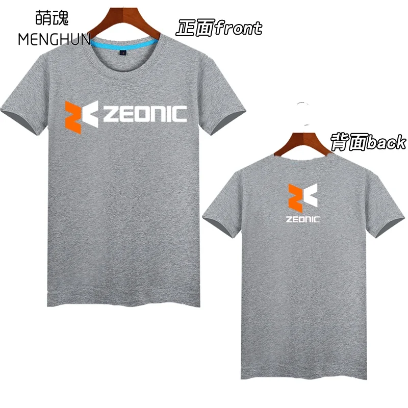 Футболки Gundam Zeonic company футболки с героями мультфильмов и фанатами ZEONIC футболка