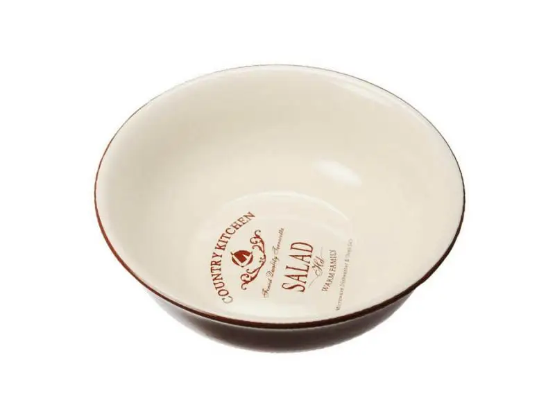 Салатник TERRACOTTA Кухня в стиле Кантри 22 см | Дом и сад