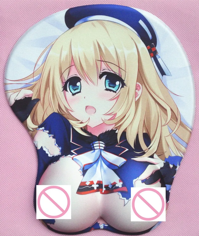 Новинка 2020 аниме 3d коврик для мыши браслеты мультяшный креативный сексуальный