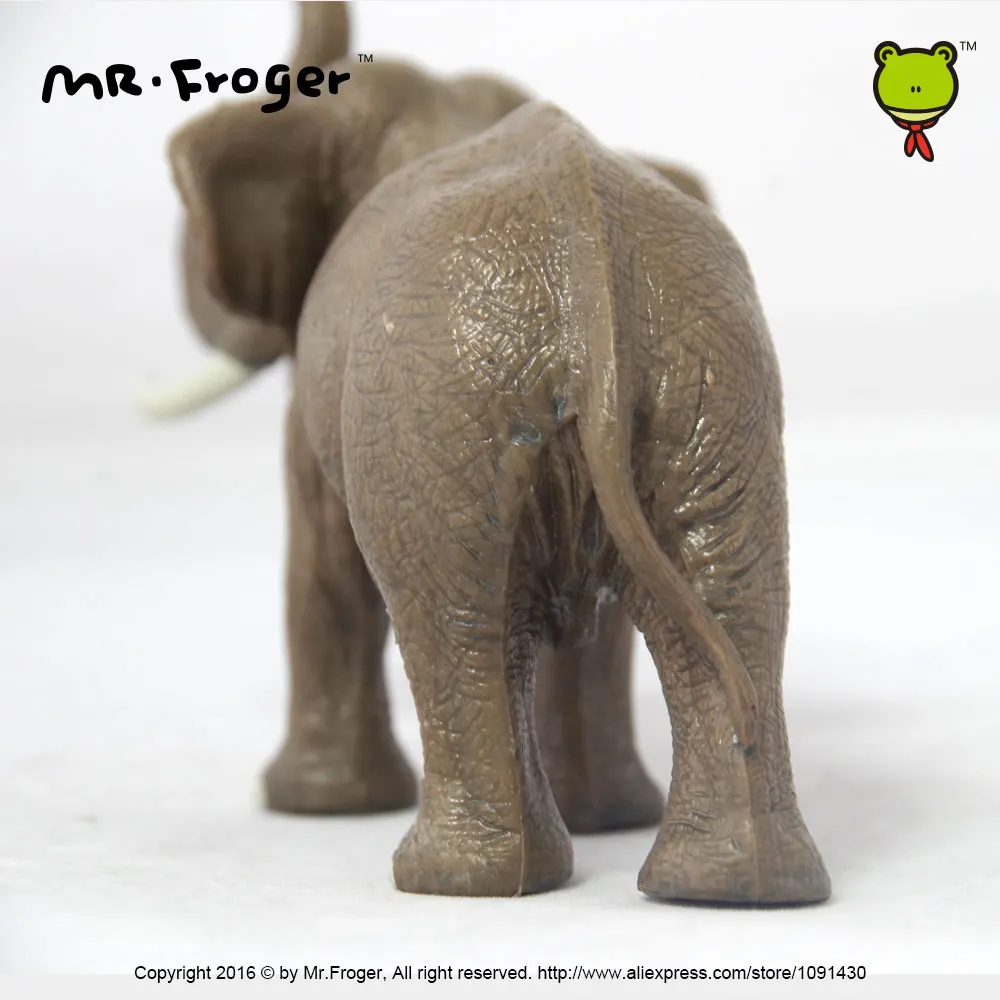 Фото Mr.Froger модель слона, игрушка, классика, дети, моделирование, зоопарк, дикие животные, игрушки, набор, куклы из ПВХ, твердый пластик, ПВХ, научное... №4