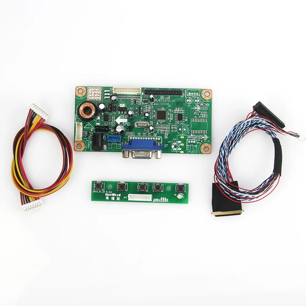 

For B140RW02 V0 LP140WD2 M.RT2270 LCD/LED Controller Driver Board(VGA) LVDS Monitor Reuse Laptop 1600x900