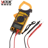 victor dm6266 acdc digital clamp electronic tester meter tool 200a1000a dmm voltmeter lcd multimeter clamp meter