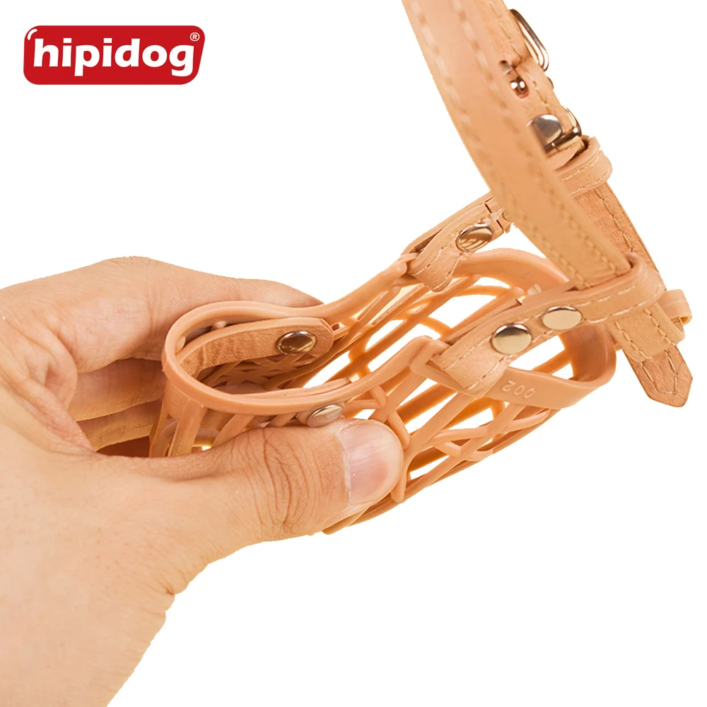 Hipidog 1 шт. гибкие Пластик Товары для собак Морда Корзина Кейдж Дизайн сетка
