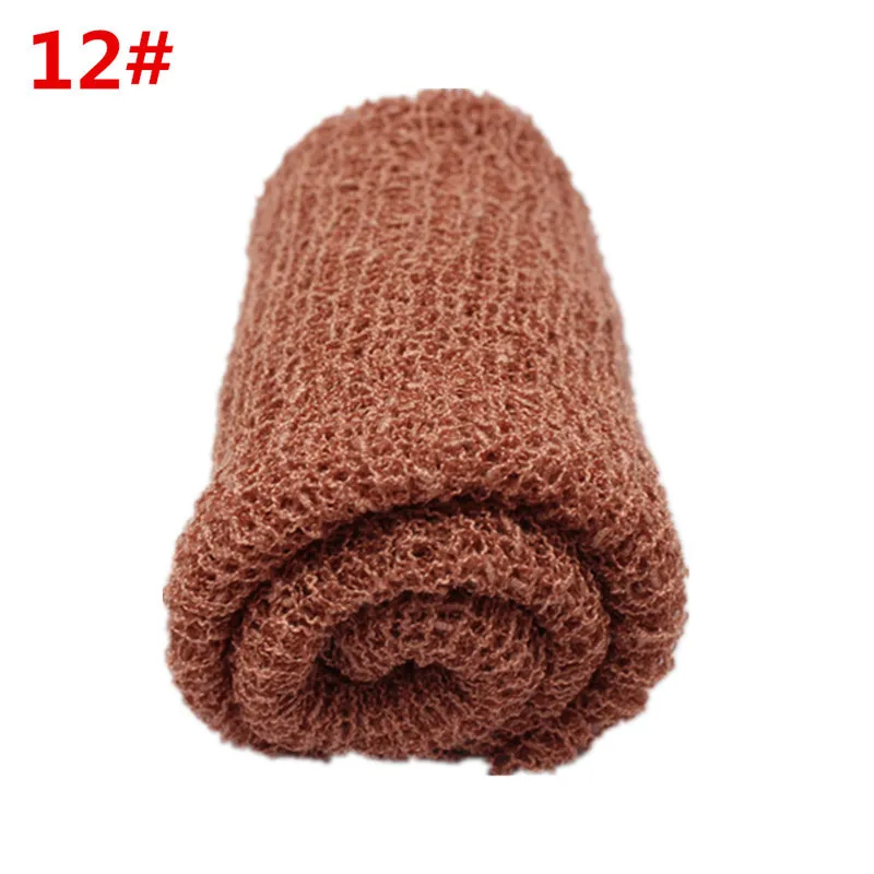 35*150cm Stretch Knit Wrap Newborn Photography Props Baby Kids Nubble Rayon Wraps Maternity Scarf Hammock Swaddlings Women Shawl