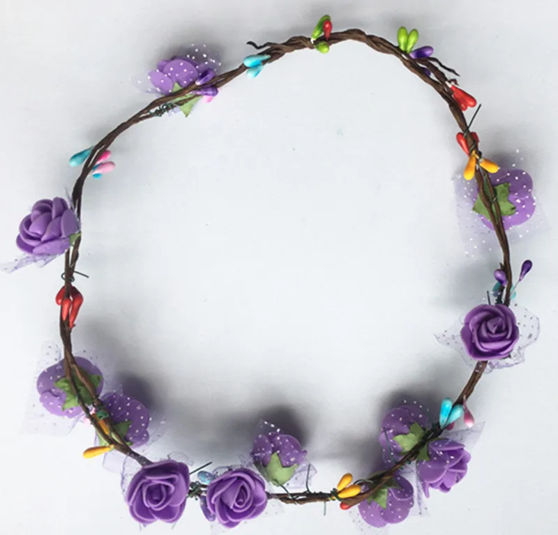 Happyxuan 5 шт. DIY головной убор цветочная гирлянда ручной работы детский сад набор