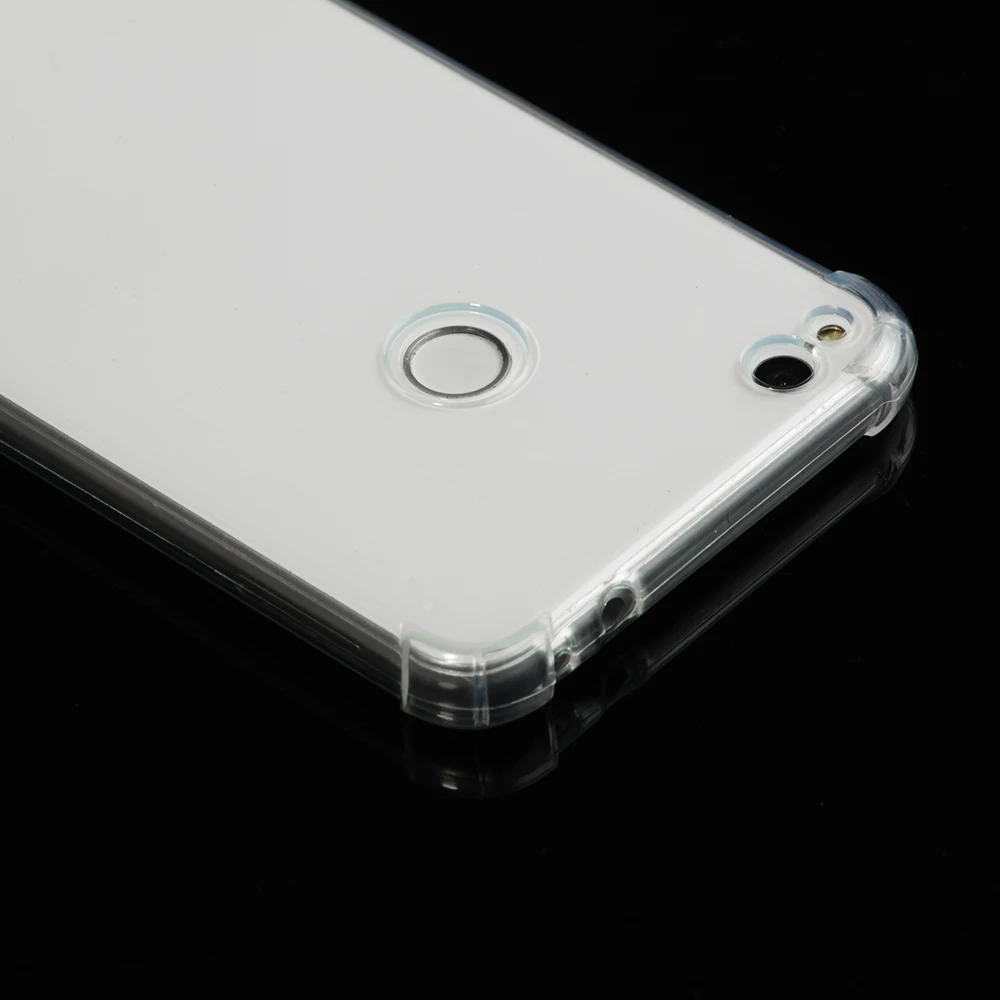 Чехол для Huawei P8 Lite 2017 ТПУ Силиконовый противоударный прозрачный чехол аксессуары