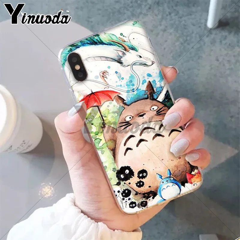 11pro MAX Carton Studio Ghibli чехлы для телефонов iPhone 8 7 6 6S Plus X XS 5 5S SE XR | Мобильные телефоны и