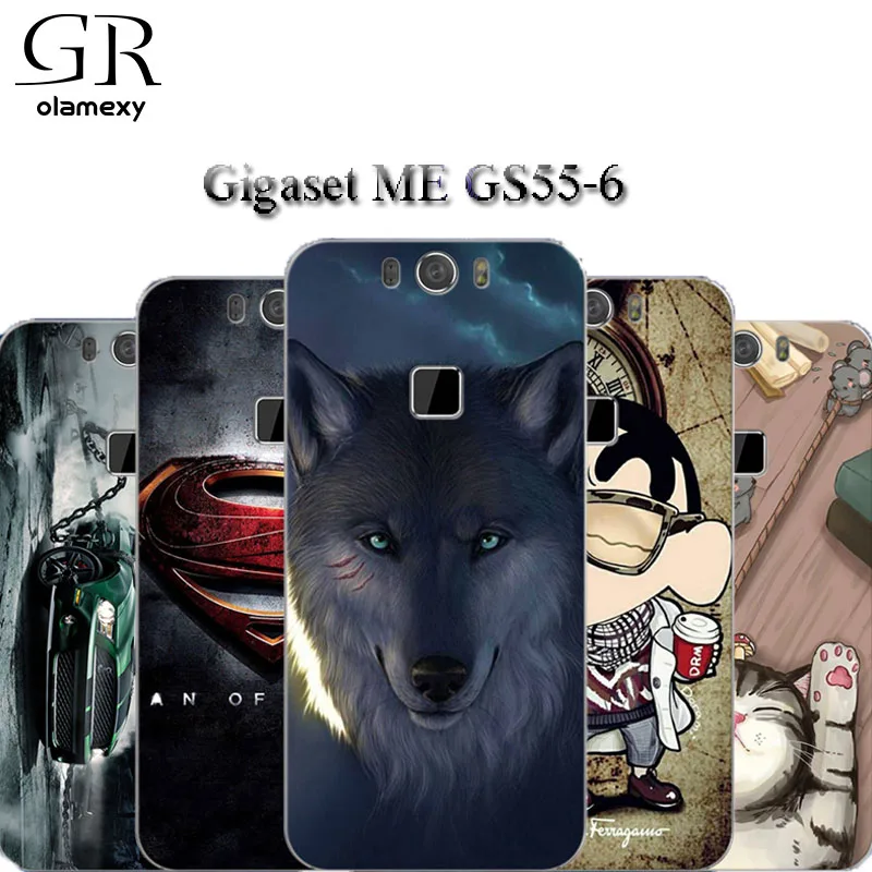 Чехол для телефона Gigaset ME pure GS53-6 GS55-6 TPU чехол с рисунком PRO Чехлы мобильных