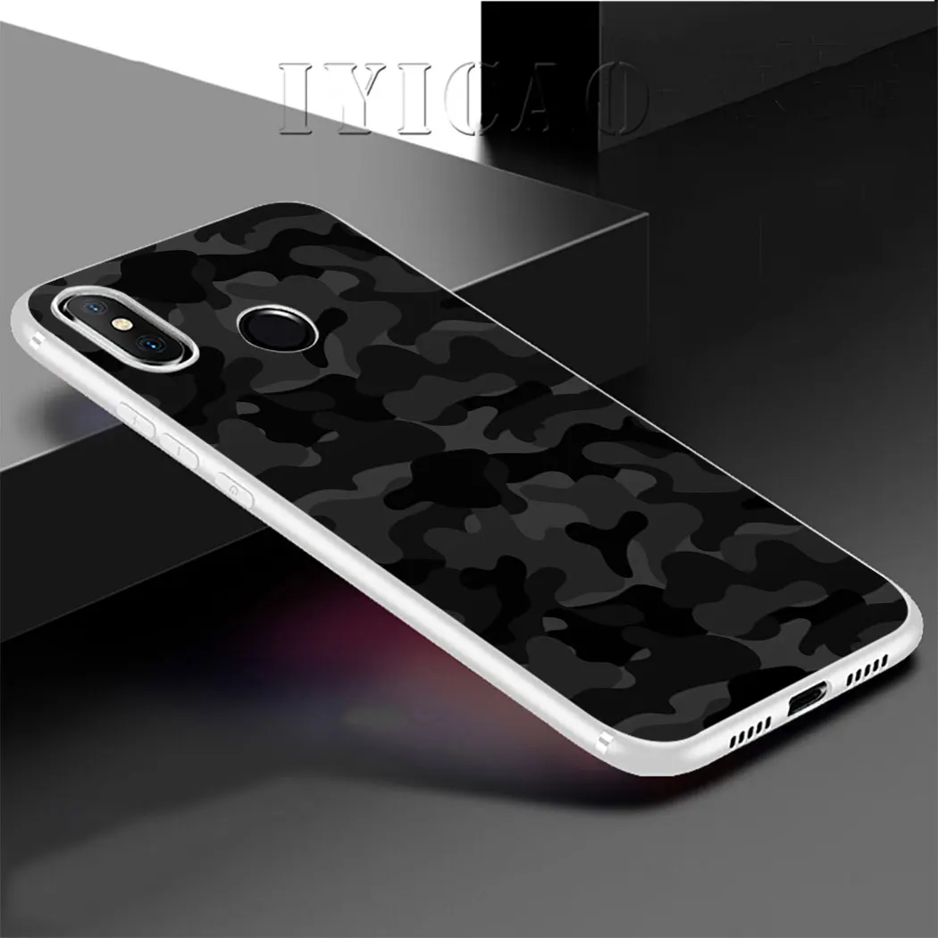 Камуфляжный защитный жесткий чехол для Xiaomi Mi 5 5S 6 9 8 A2 Lite 5X Mix 2S F1 SE MAX 3 9T A3 Pro CC9E Redmi Note