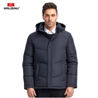 malidinu 2022 new men down jacket winter jacket brand warm down coat mens down jackets detachable hood down parka russian style