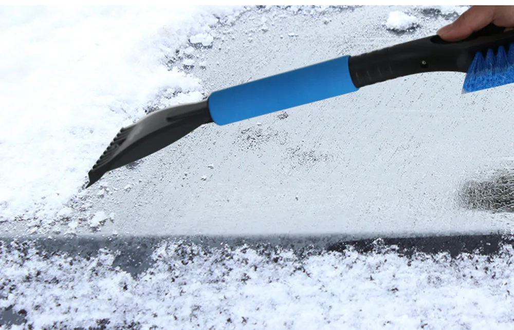 Автомобильный скребок для снега и льда SnoBroom щетка уборки удаления лопаты зимний