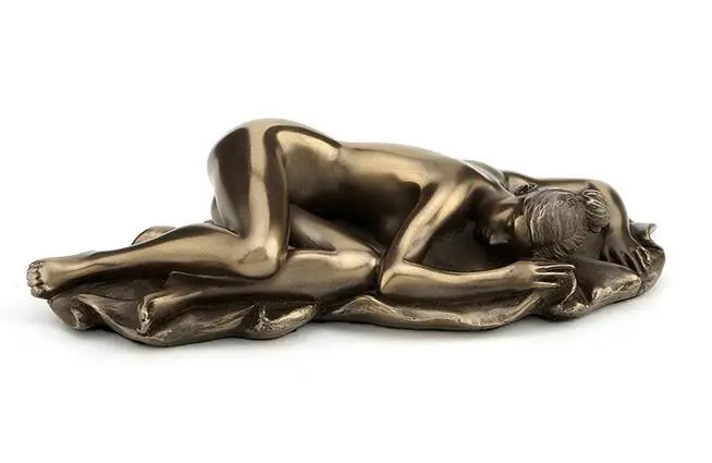 Голова искусства Ремесла голова оленя холодного литья медный процесс боди арт