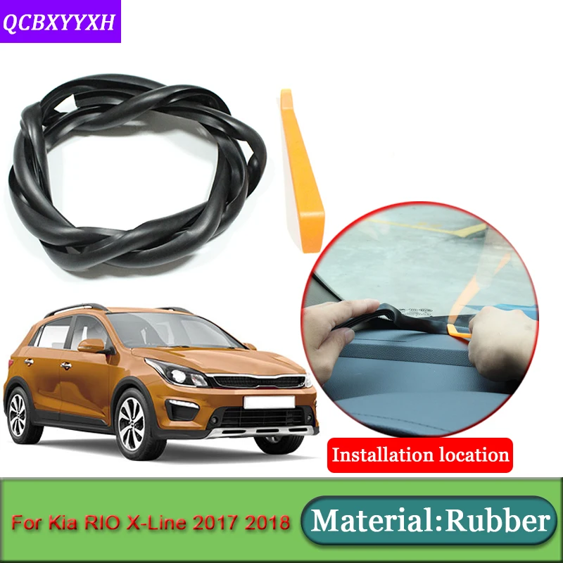 Автомобильный Стайлинг для KIA RIO X Line 2017 2018 звукоизоляционные пылезащитные