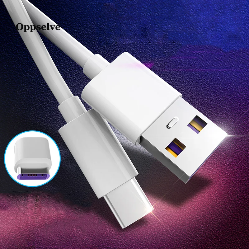 Oppselve 5A USB Type C кабель Быстрая зарядка для Huawei P20 P10 P9 Mate 20 Pro 10 Nova 2s 2plus зарядное