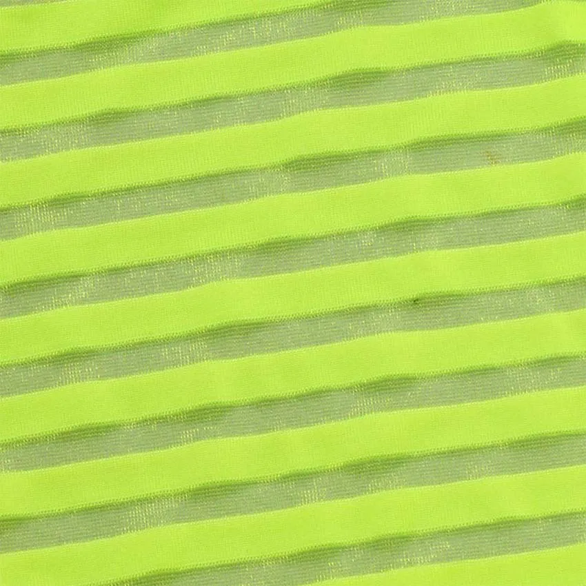 6Pcs/Lot  Men's Mesh Striped Boxer Cut Square Boxers Spun Yarn Short Pants Underwear Pouch Trunks