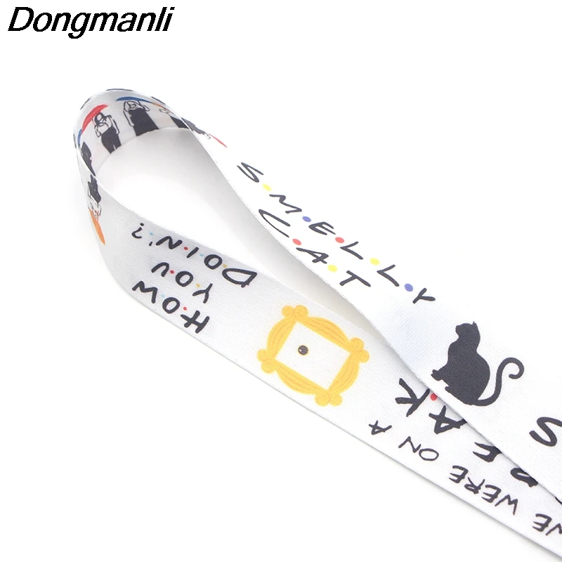 P3233 Dongmanli друзья ТВ шоу ремешки для брелка ID карты пропуска тренажерный зал