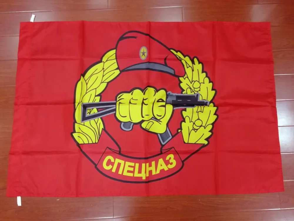 Полиэстер 90*135 см русский VV грязь ОМОН VDV полиция вежливые люди specnaz Ретро армейский пистолет Специальный флаг силы день