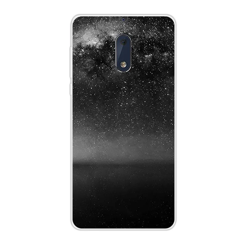 Чехол для Nokia 6 Оригинальный чехол EARMIKE силиконовый тигр дизайн Android 7 телефона Nokia6