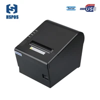 thermal printer for pos system 80mm with cash drawer interface support usb and serial with auto cutter