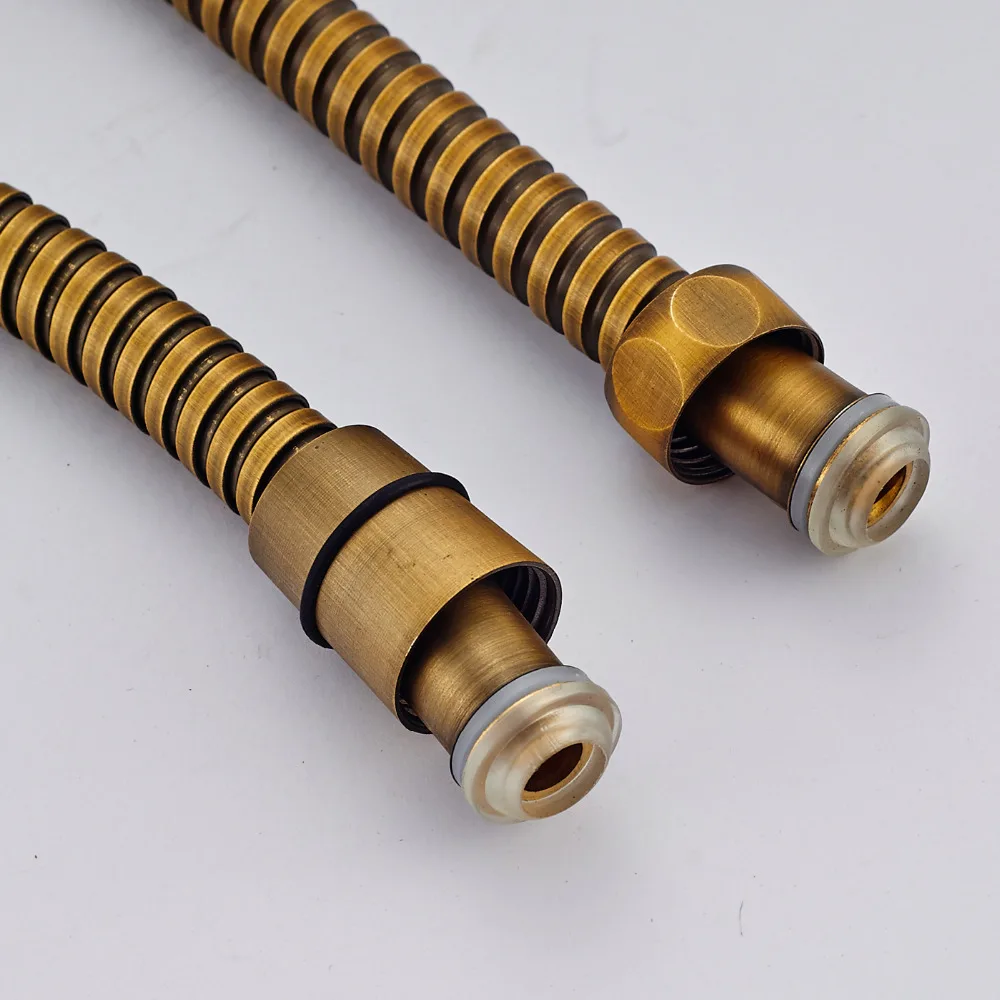 Бесплатная доставка шланг для душа 150 см из нержавеющей стали с латунной отделкой