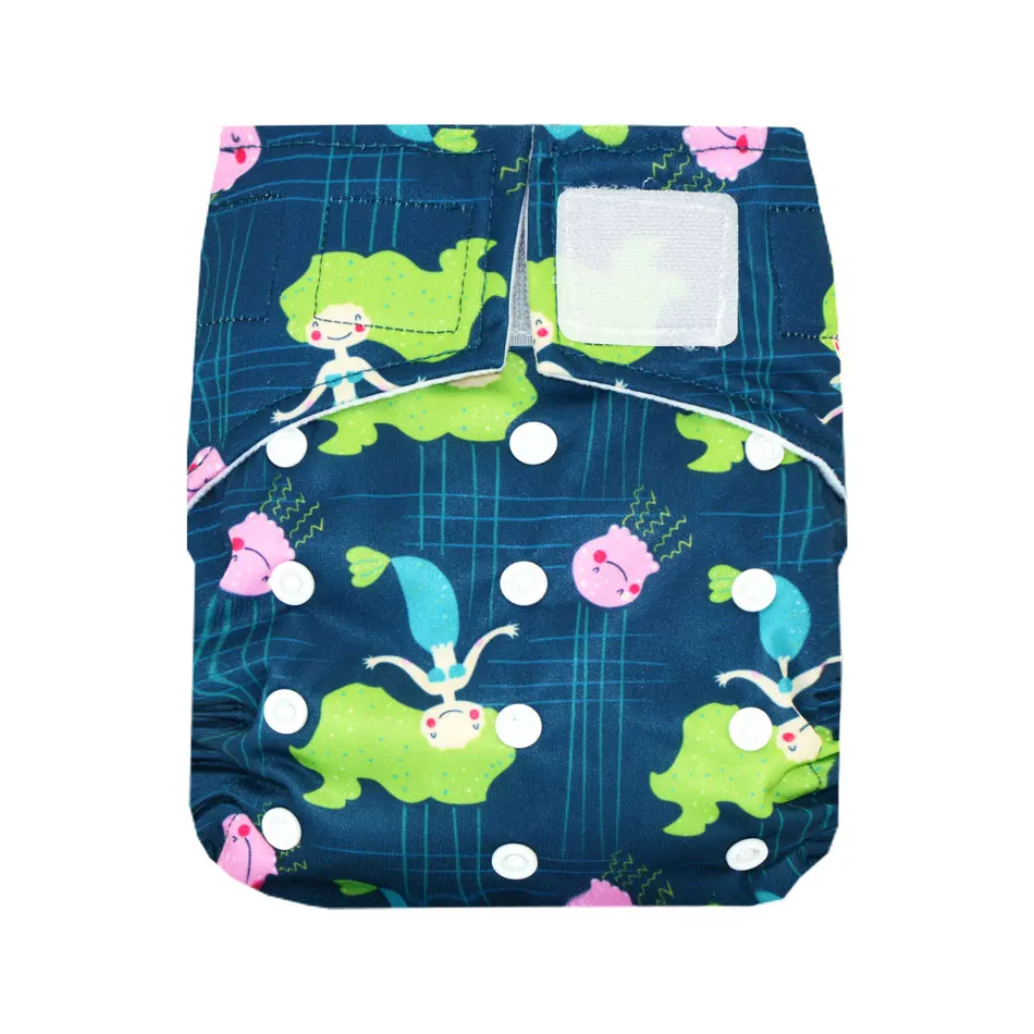 EF123 Miababy(10 шт./партия) подгузники с карманами и петлей для детей 5-15 кг водонепроницаемые дышащие s m& L регулируемые - Цвет: EF123