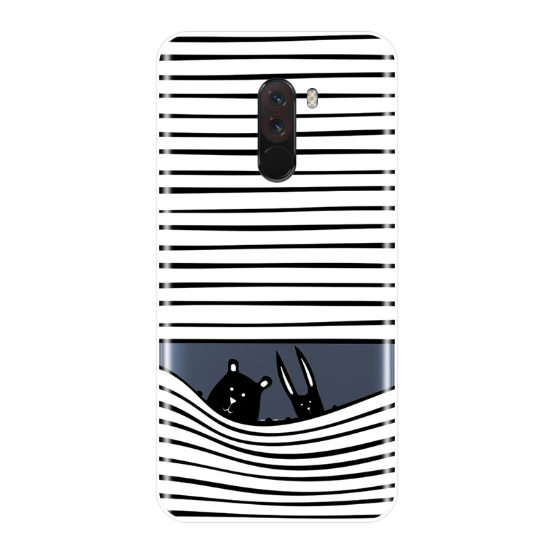 Чехол-накладка для Xiaomi Redmi Note 4 4X 5 5A 6 Pro Prime Pocophone F1 S2 4A 6A Plus силиконовый в