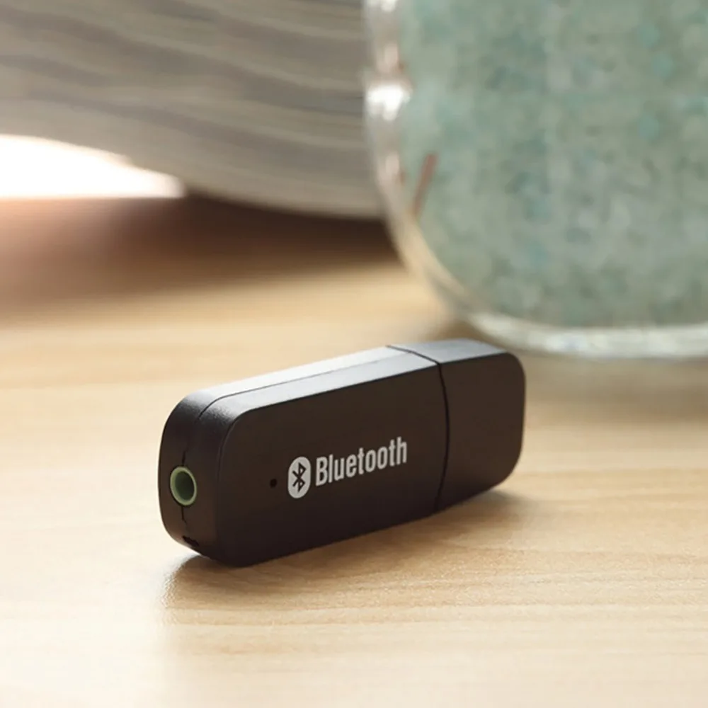 Новый Bluetooth AUX беспроводной портативный мини черный музыкальный аудиоресивер