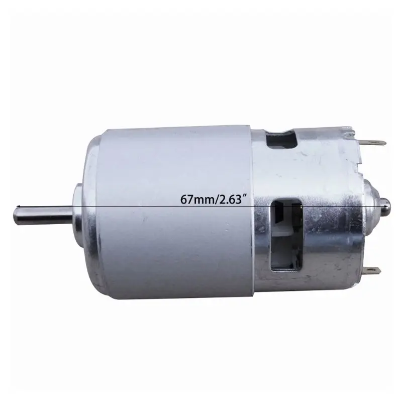 

OOTDTY New 775 Motor DC 12-24V Electric Drill With Drill Chuck For Polishing Drilling Cutting DORP SHIPPINBGF