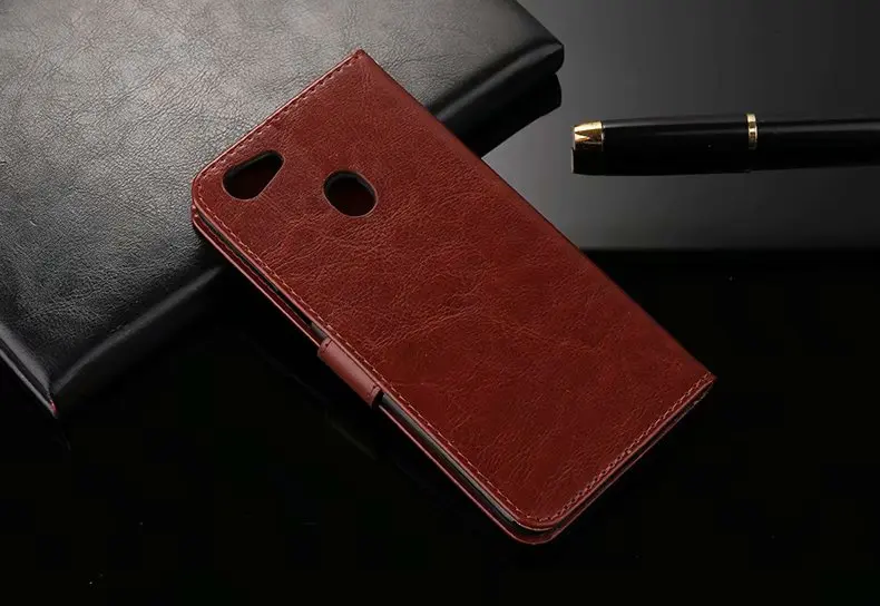 Кожаный чехол для OPPO F7 Премиум чехол-книжка из искусственной кожи OPPOF7 F 7 CPH1819 CPH1821