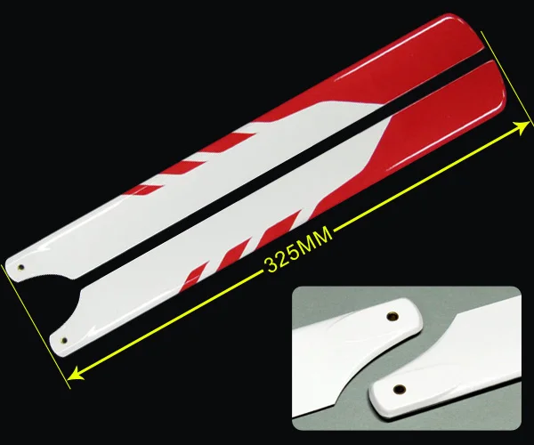 450 главные лезвия 325 мм Стекловолокно для вертолета Trex RC (подходит kds 450)|main blades|fiber